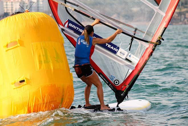 Bryony Shaw (GBR) Women’s RS:X © ISAF 
